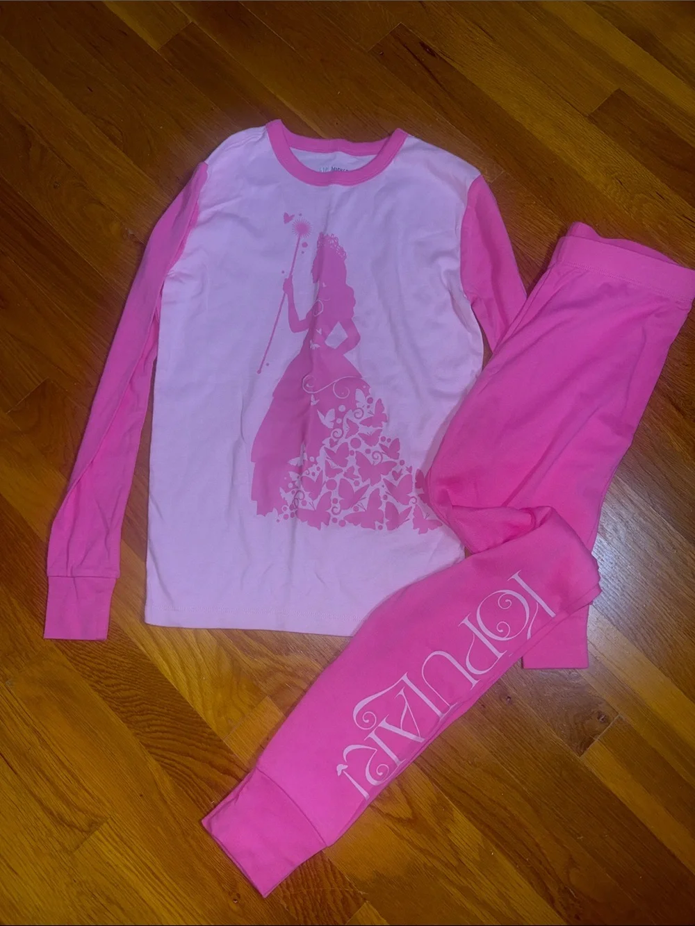 GAP Wicked Pajama Set - Light Pink & Hot Pink